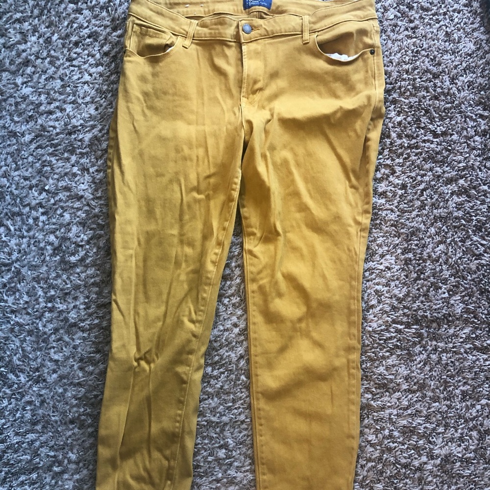 Old Navy colored skinny jeans size 14
